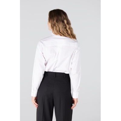Isabel blouse met rhinestones | Wit