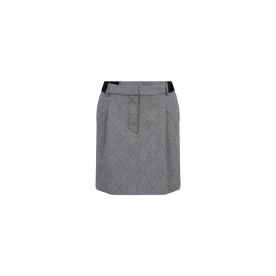 Dani rokje met logo tailleband | Kaki