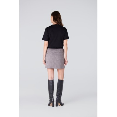 Dani rokje met logo tailleband | Kaki