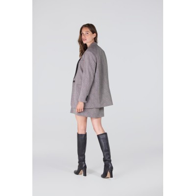 Devi oversized ruit blazer | Kaki