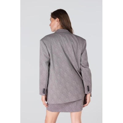 Devi oversized ruit blazer | Kaki
