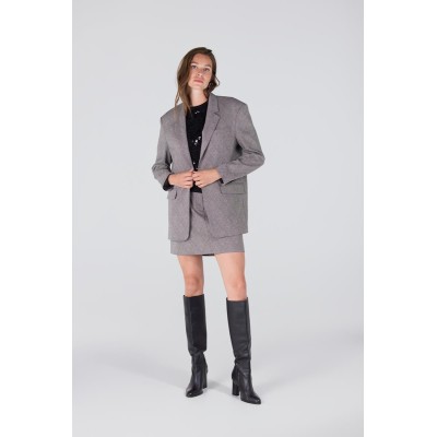 Devi oversized ruit blazer | Kaki