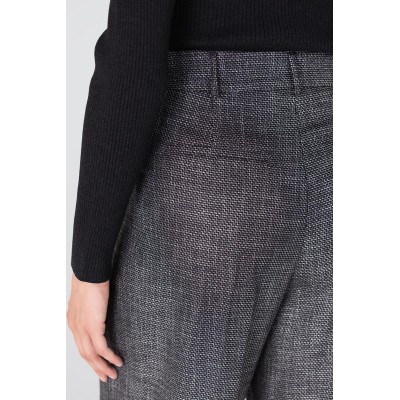 Audrey wide leg pantalon | Zwart