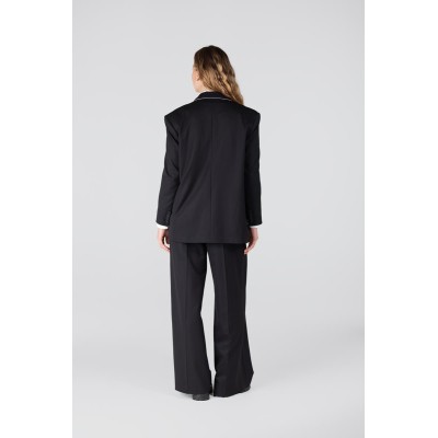 Cassie oversized blazer | Zwart