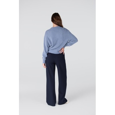 Cloe plush vest | Blauw