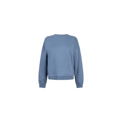 Gisele trui met borduur tekst | Blauw