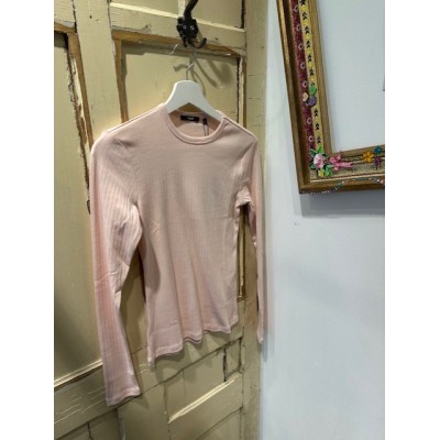 T-shirt Primrose Rib roze
