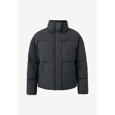 EMBELLISHED PUFFER ANTHRACITE MELEE