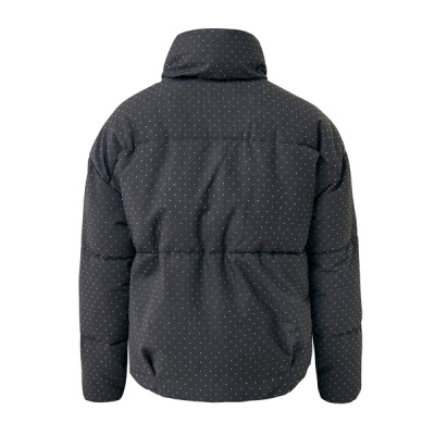 EMBELLISHED PUFFER ANTHRACITE MELEE