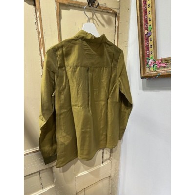 BLOUSE CHAMOMILE TENCEL WOODS GREEN