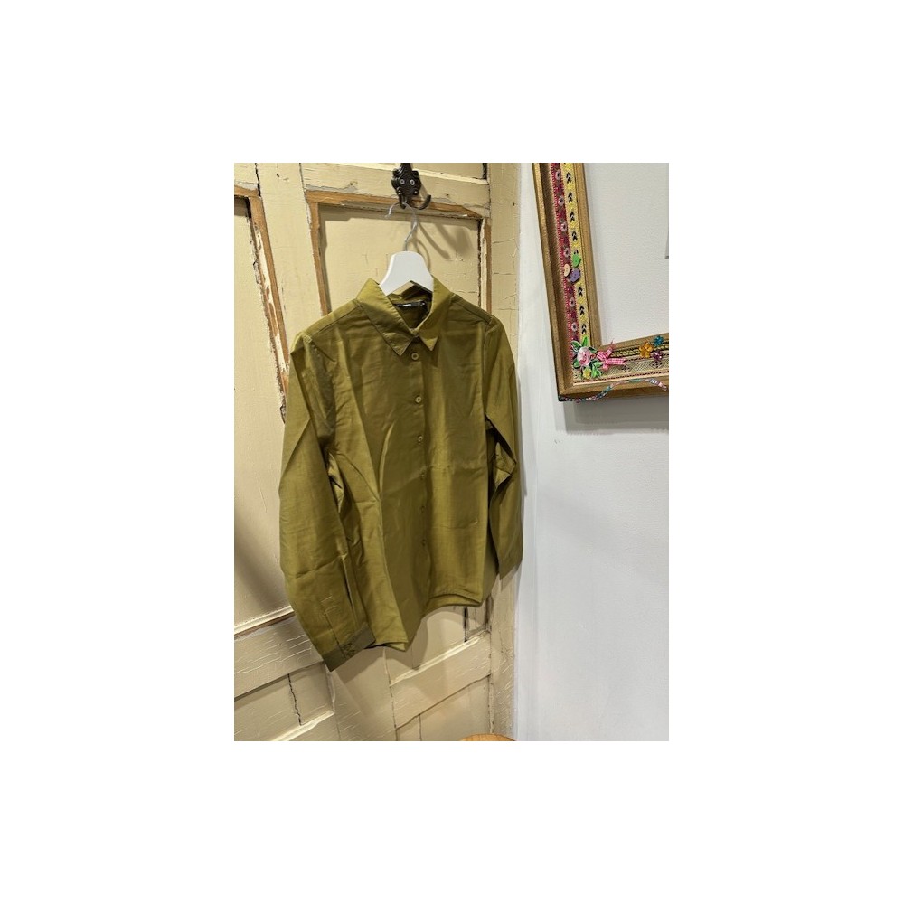 BLOUSE CHAMOMILE TENCEL WOODS GREEN