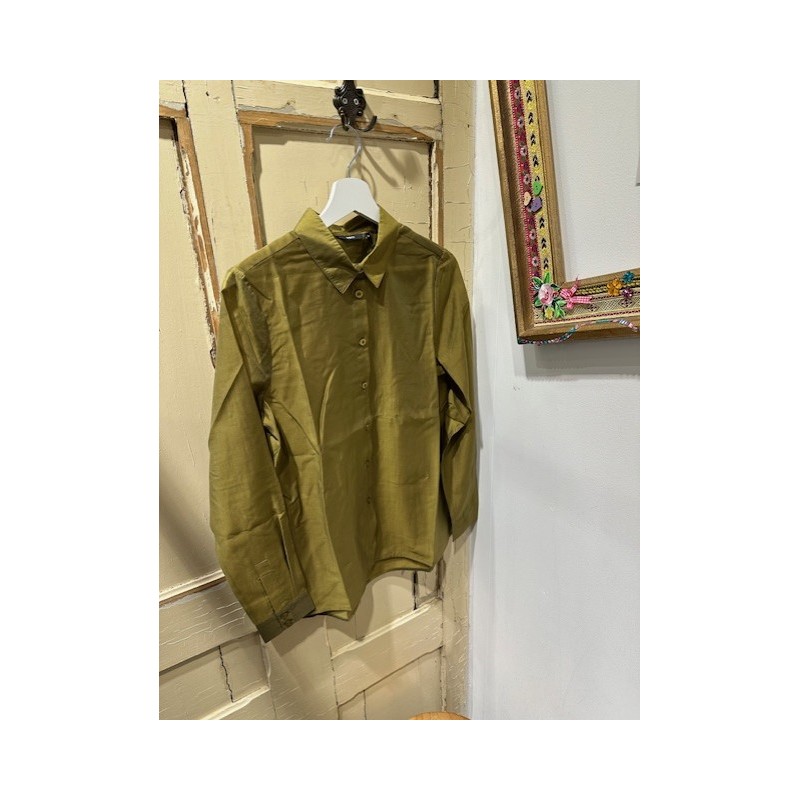 BLOUSE CHAMOMILE TENCEL WOODS GREEN