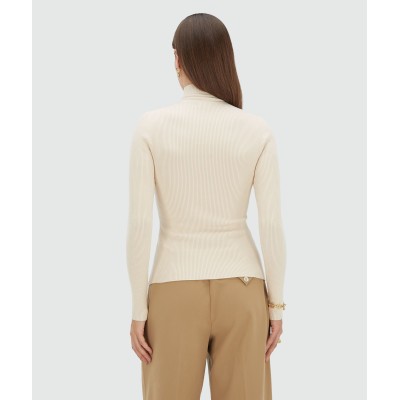 LOUA fitted top - light ecru