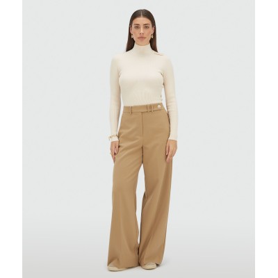 LOUA fitted top - light ecru