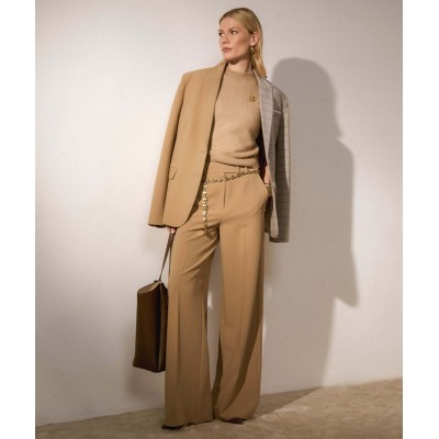 SUUS oversized two-tone blazer - light brown