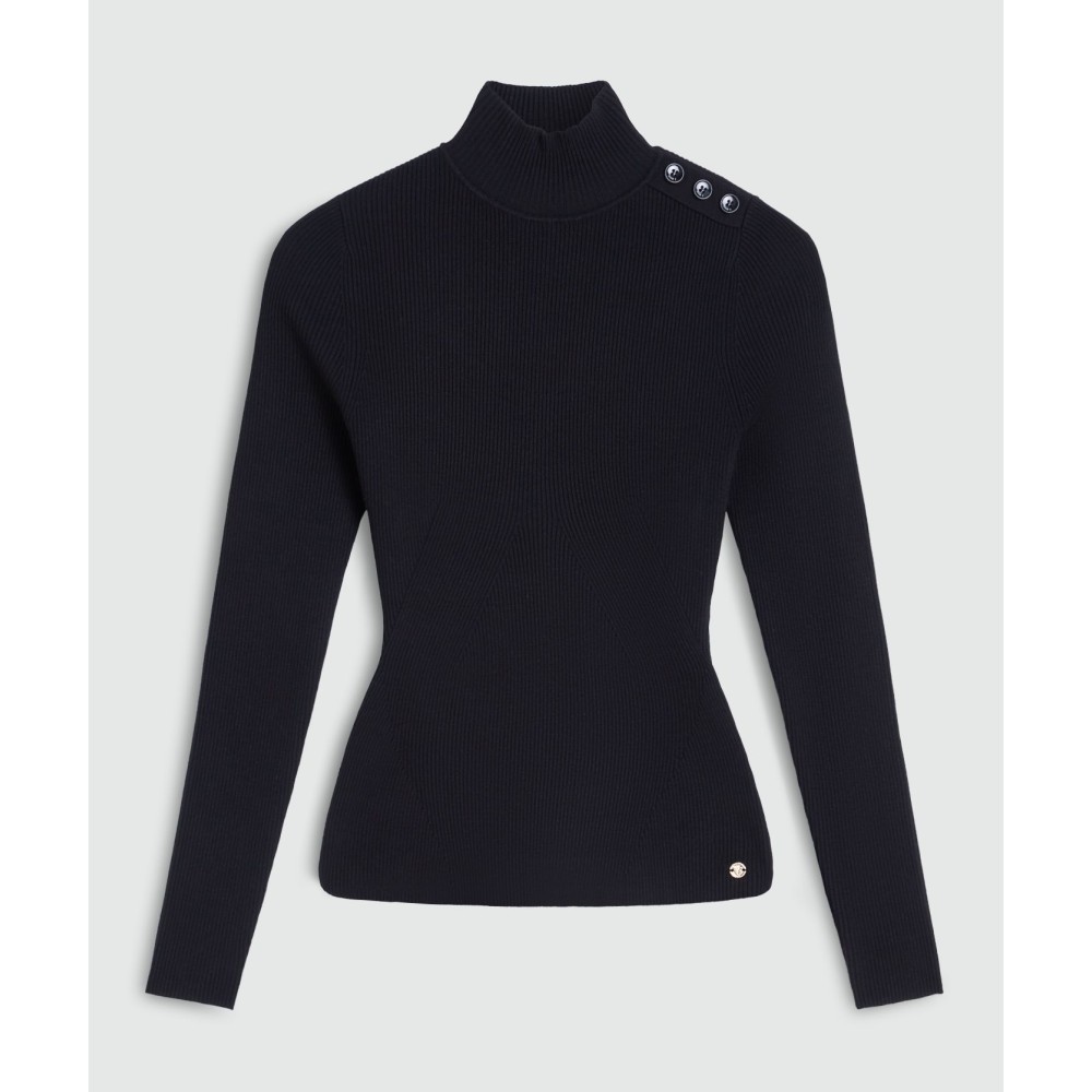 LOUA fitted top - black