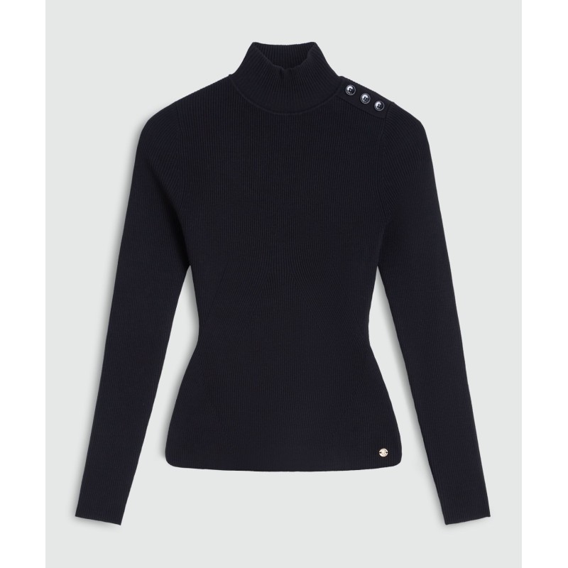LOUA fitted top - black