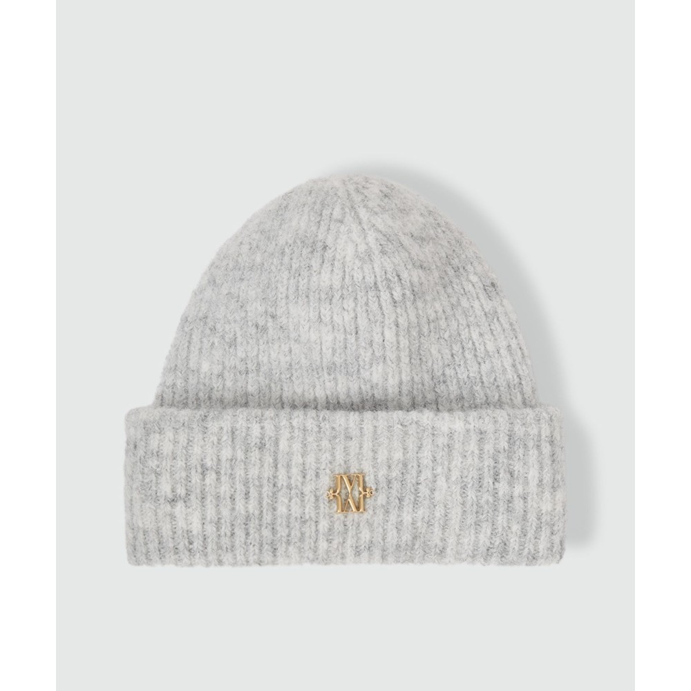 YOLANTHE muts met logo - light grey melange
