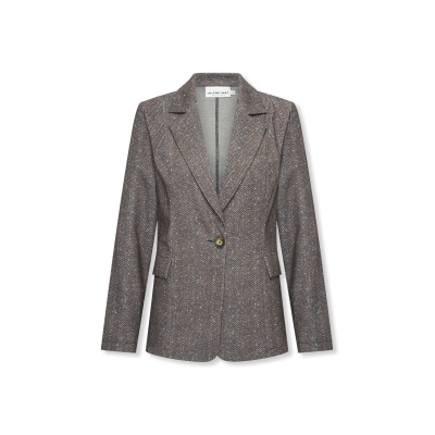 7645TWE - BLAZER ZIGGY LANO TWEED - ICE