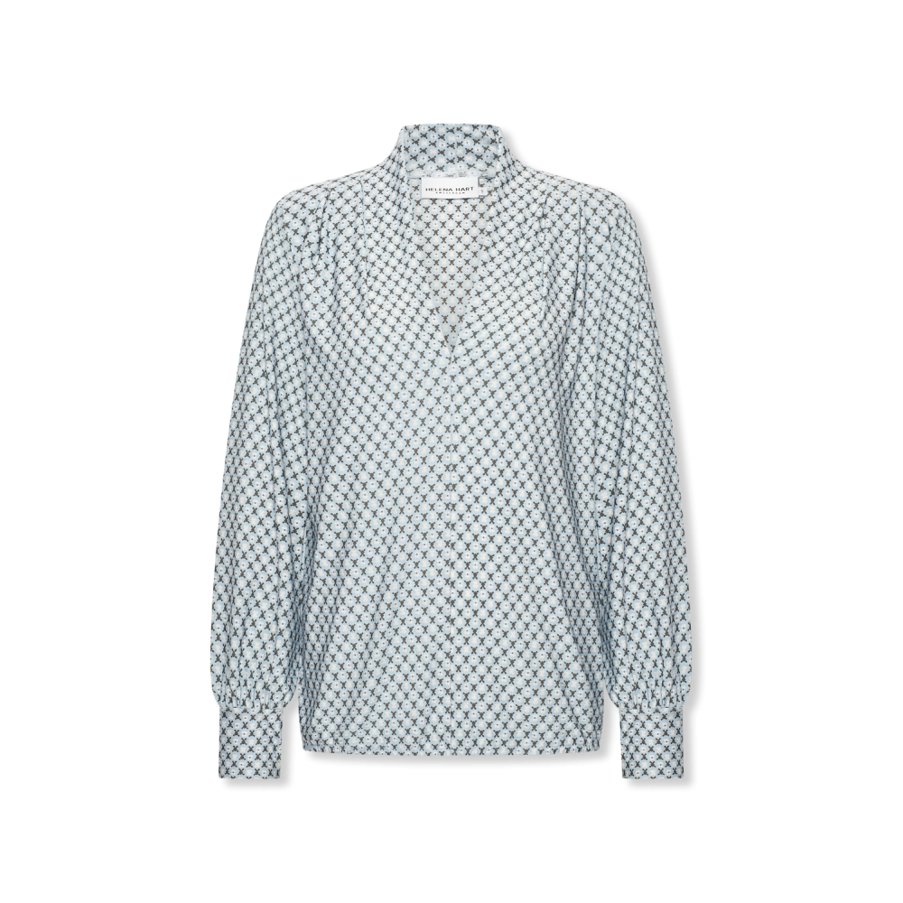 7674MIL - TOP JOZZY PRINT MILLY - ICE