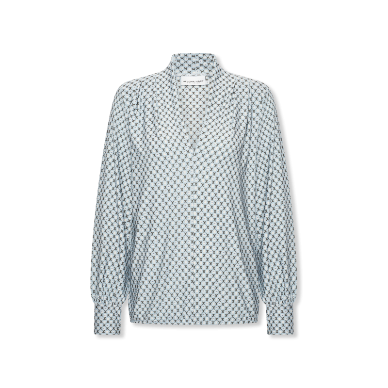 7674MIL - TOP JOZZY PRINT MILLY - ICE