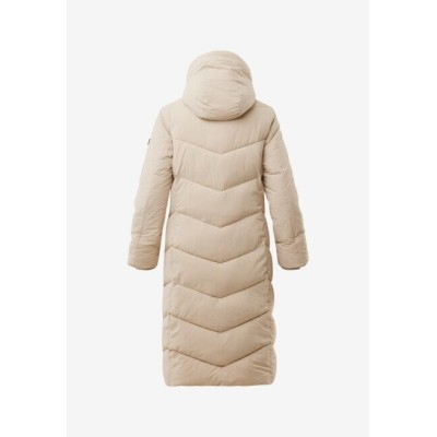 Lange Pufferjas Beige