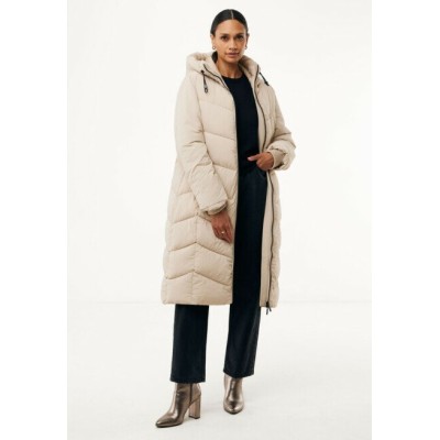 Lange Pufferjas Beige