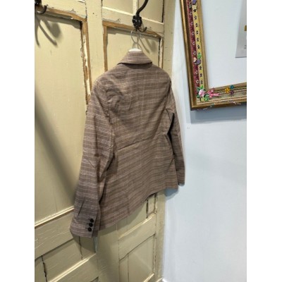 CHECKED BLAZER