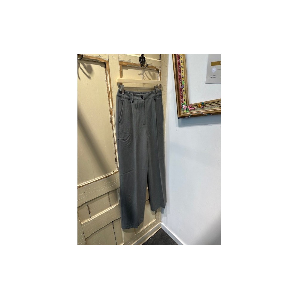 PINSTRIPE LUREX PANTS
