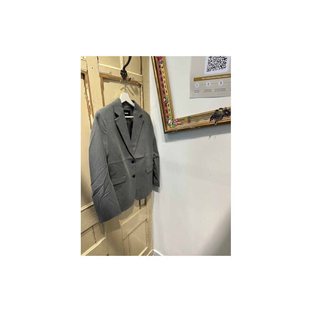 PINSTRIPE LUREX BLAZER