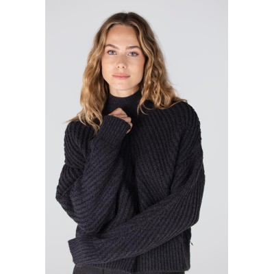 Doutzen oversized coltrui | Antraciet