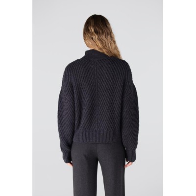 Doutzen oversized coltrui | Antraciet
