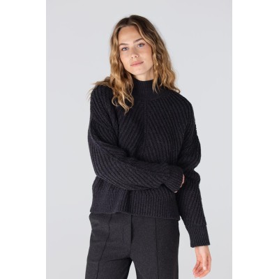 Doutzen oversized coltrui | Antraciet