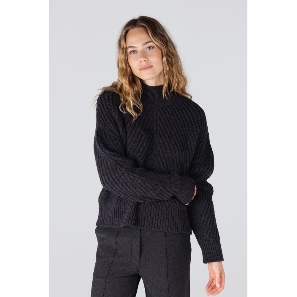 Doutzen oversized coltrui | Antraciet