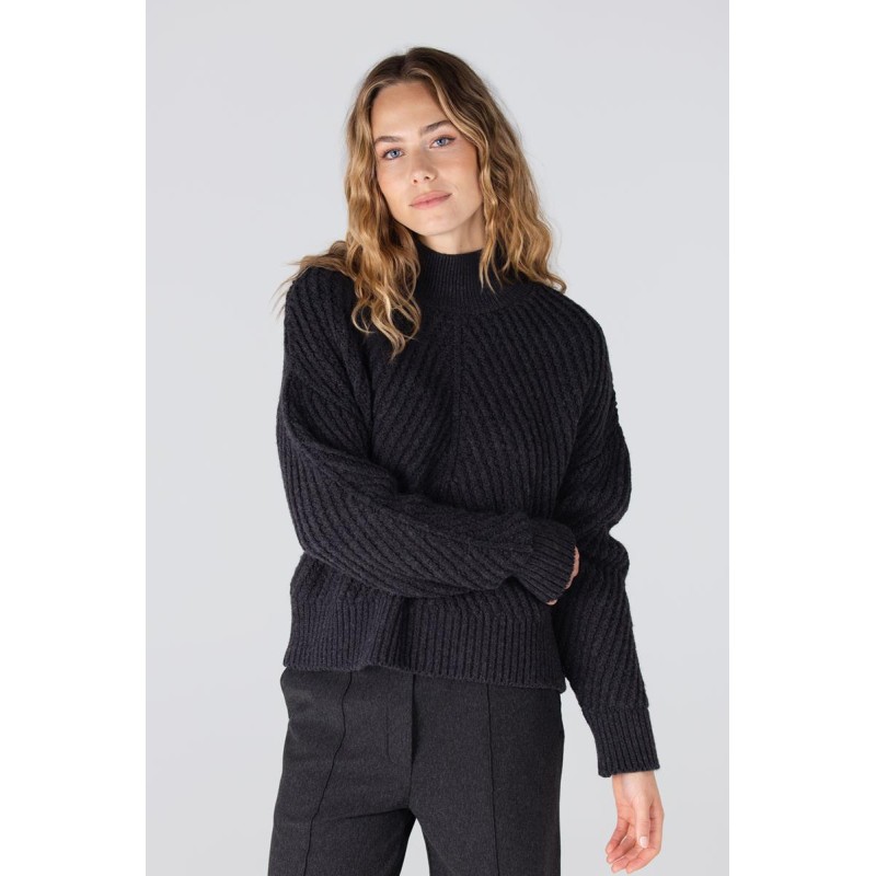 Doutzen oversized coltrui | Antraciet