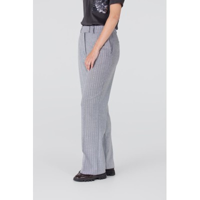 Bionda pantalon met wijde pijp | Grijs