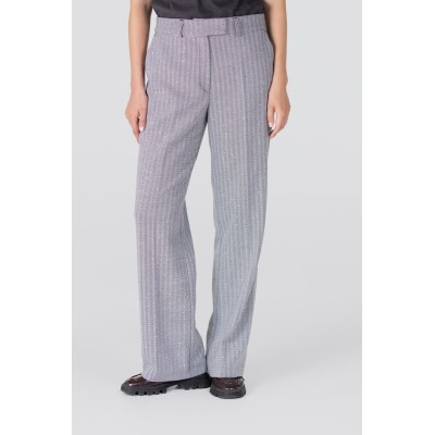 Bionda pantalon met wijde pijp | Grijs