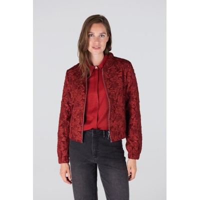 Josien jasje met bloemenprint | Rood