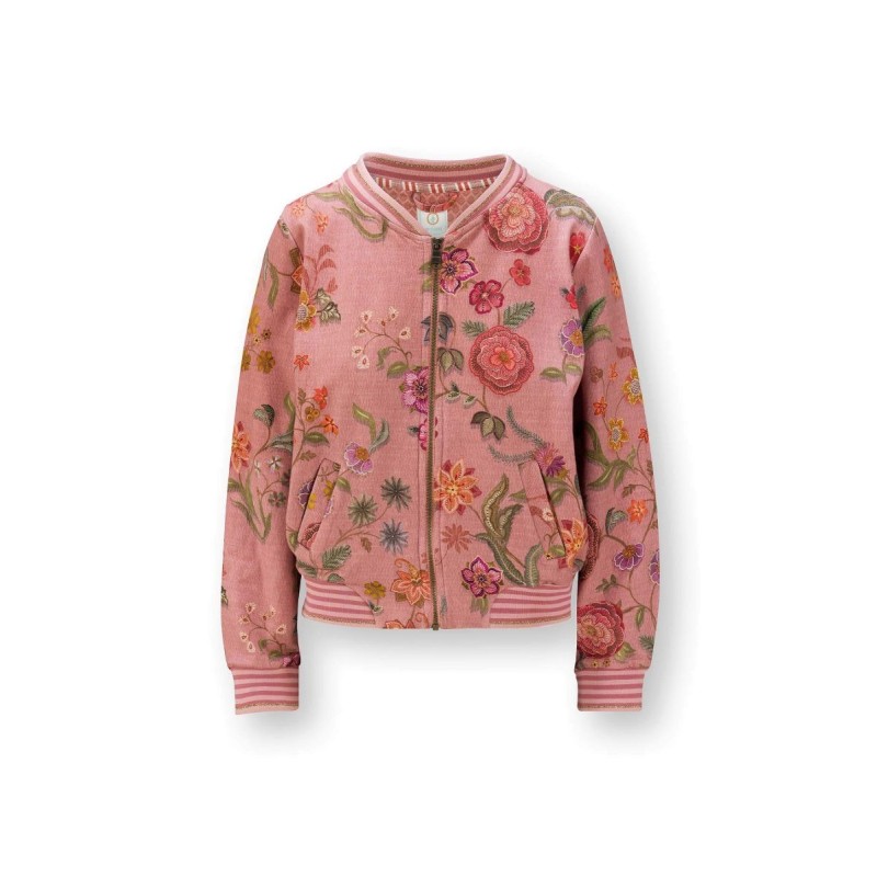 Nicos Vest Coco Flower Koraal