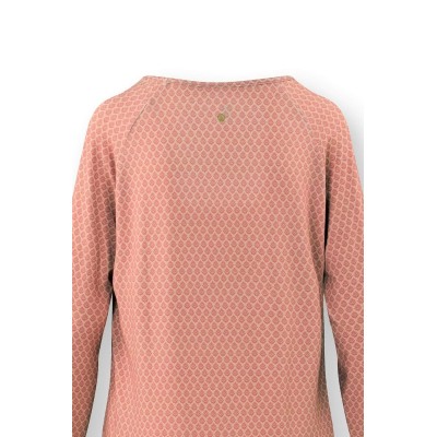 Tina Top Lange Mouw Thousand Leaves Roze
