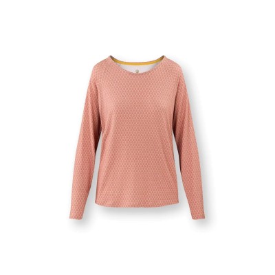 Tina Top Lange Mouw Thousand Leaves Roze