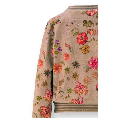 Nicos Vest Coco Flower Zand