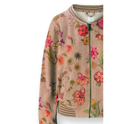 Nicos Vest Coco Flower Zand