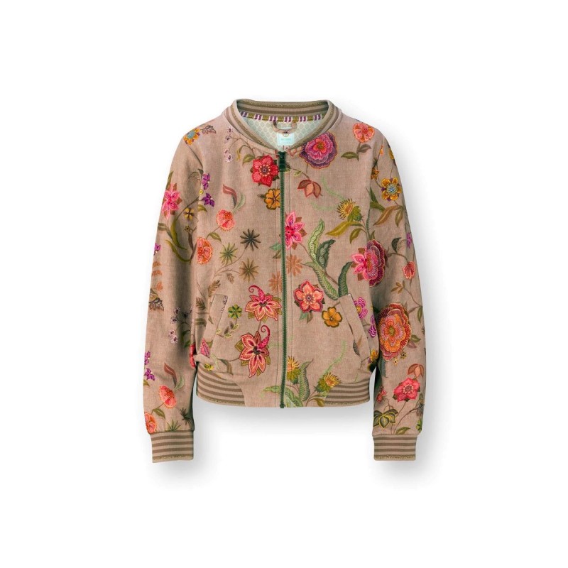 Nicos Vest Coco Flower Zand