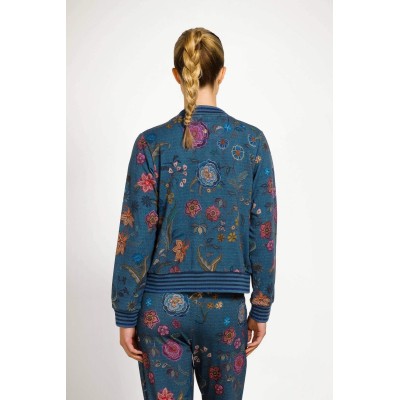 Nicos Vest Coco Flower Blauw