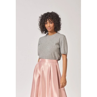 Pull met korte mouw - Grey