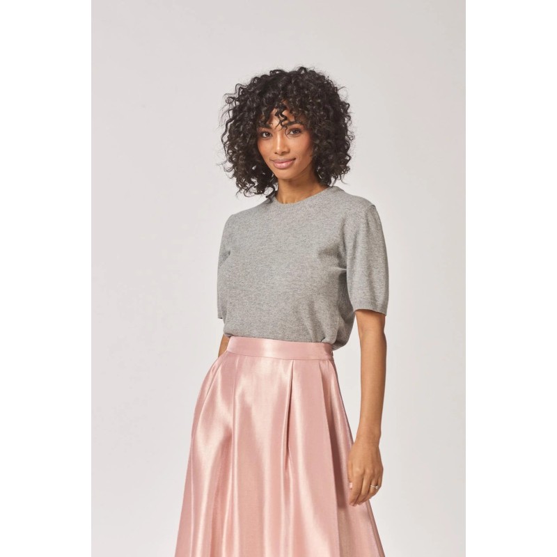 Pull met korte mouw - Grey