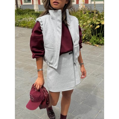 GALAXY DELUXE GREY BODYWARMER