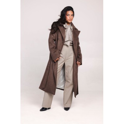 DEMI COAT CHOCOLATE