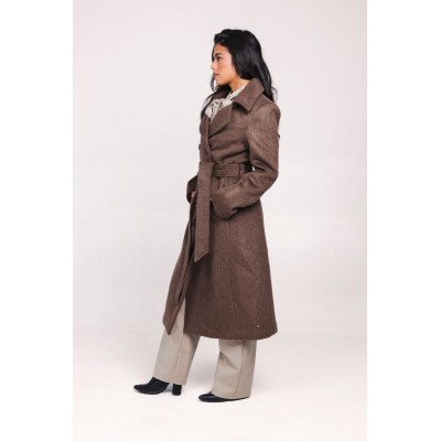 DEMI COAT CHOCOLATE